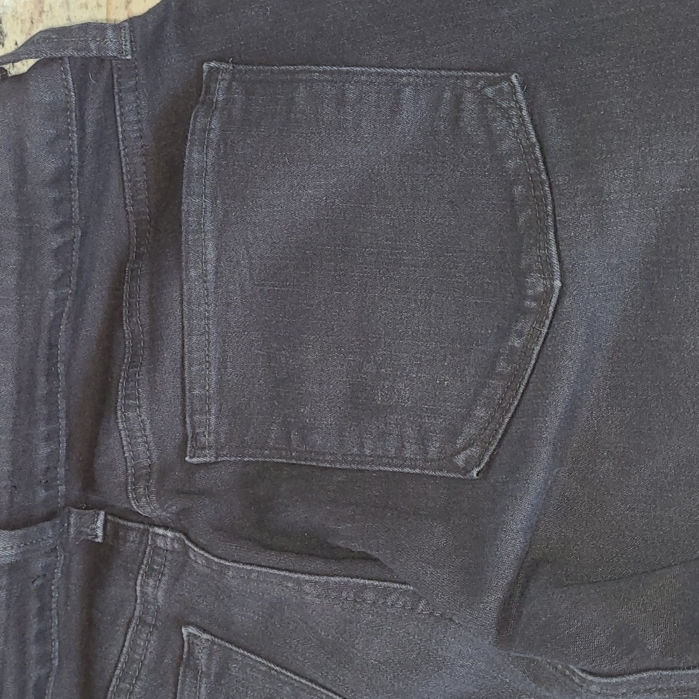 NYDJ Not Your Daughters Black Denim Jeans Mini Bootcut Lift & Tuck Sz 6 Tall EUC - Picture 7 of 11
